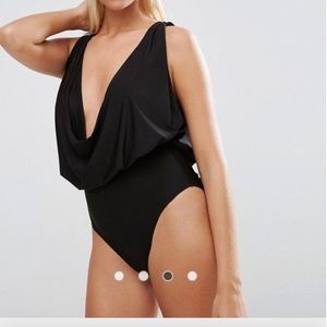 Cowl neck swimsuit! NWOT
